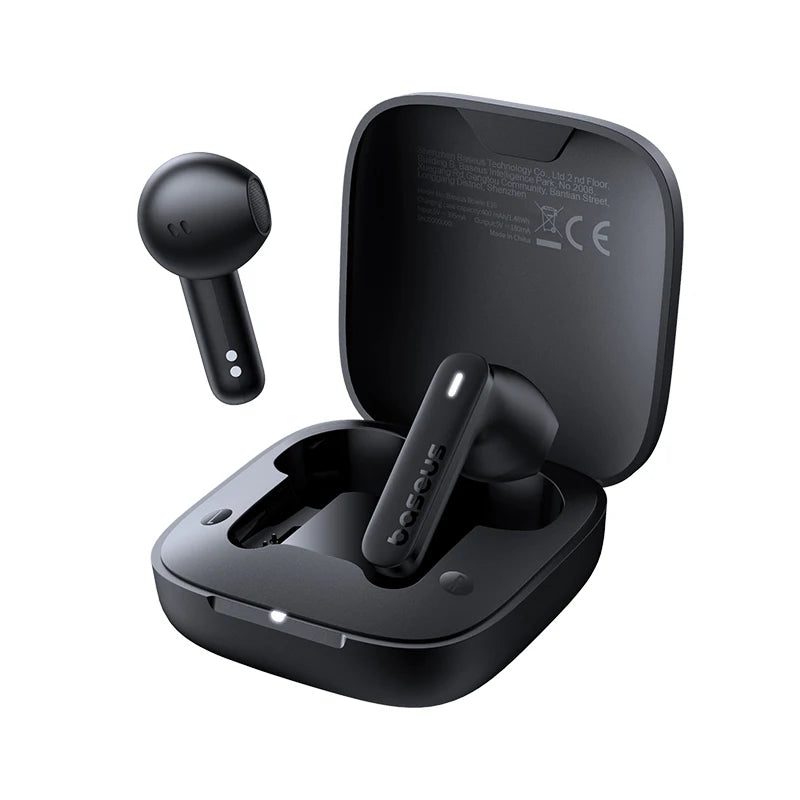 Auricolari Wireless E16 Bluetooth 5.3 con 30h di Autonomia, IPX4 Impermeabili, Controllo Touch