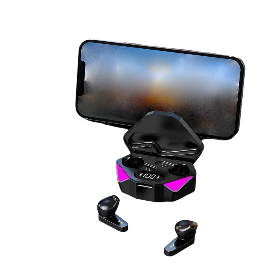 Auricolari Wireless AIR X15 – Bluetooth, Bassa Latenza, Ideali per Gaming e Sport, con Microfono e Funzione Vivavoce