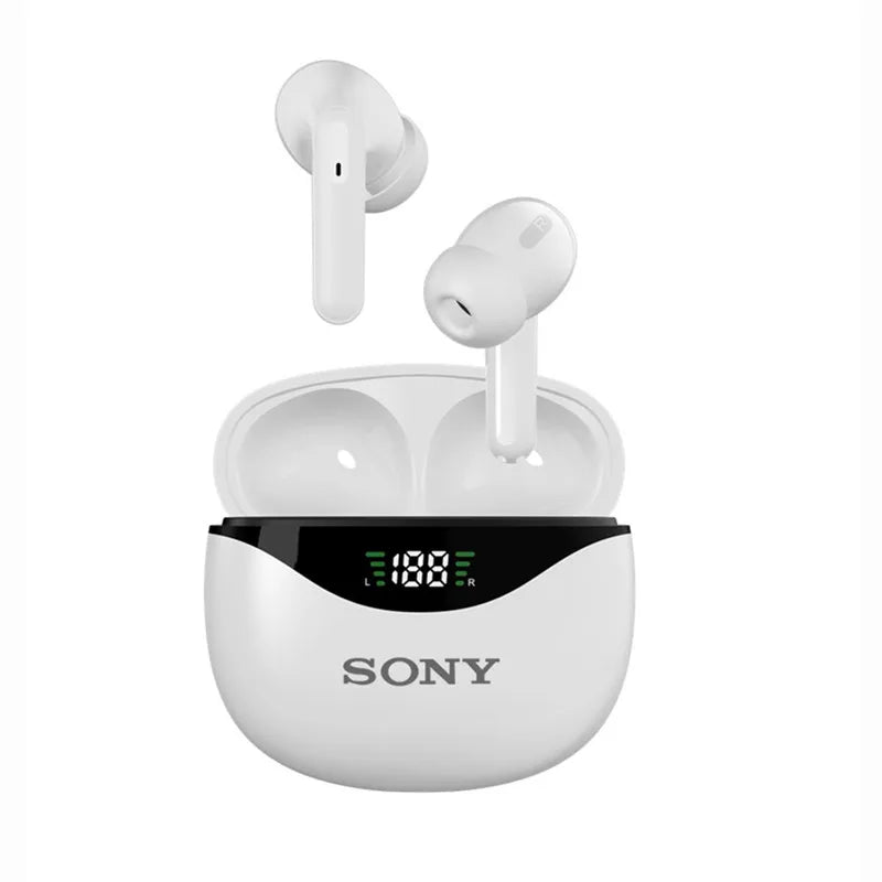 Auricolari TWS Wireless Stereo con Display Batteria, Controllo Touch, Bluetooth, Ideali per Musica e Sport
