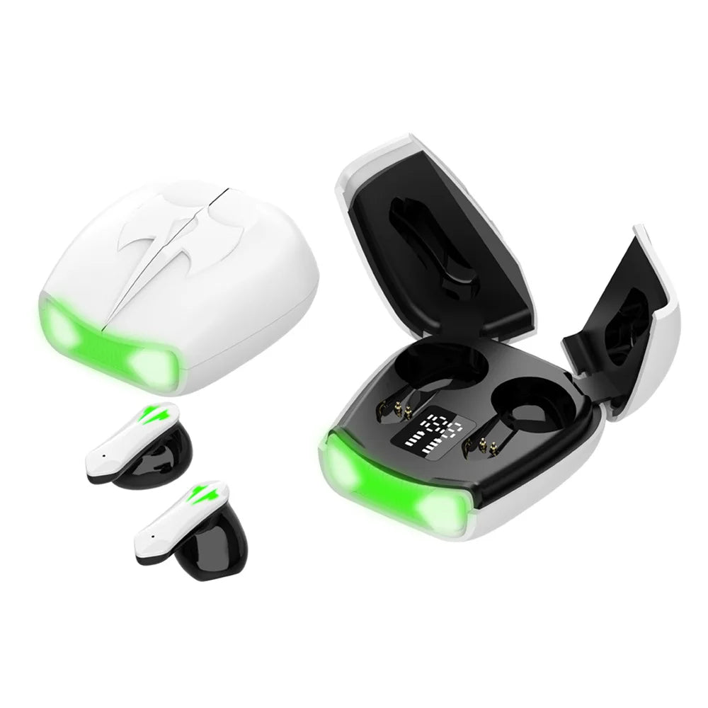 Auricolari TWS Wireless per Gaming a Bassa Latenza, Audio di Qualità e Batteria a Lunga Durata