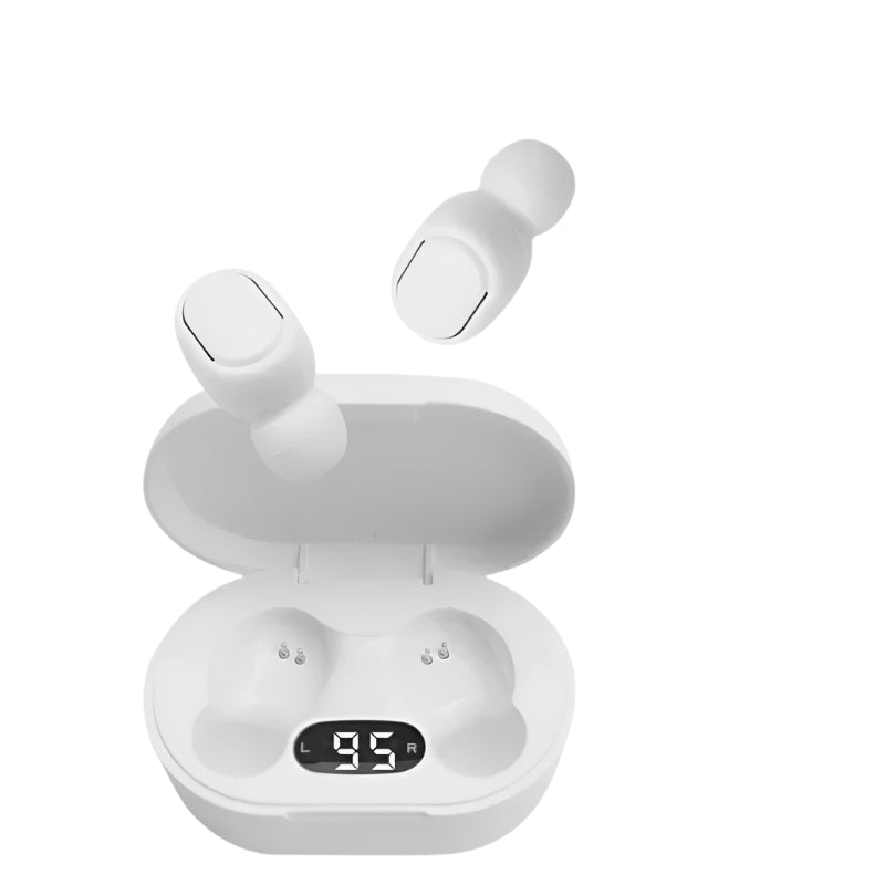 Auricolari Bluetooth TWS E7S Wireless con Microfono, Audio Stereo HiFi, Mini, Sportivi con Cancellazione del Rumore – Compatibili con Smartphone