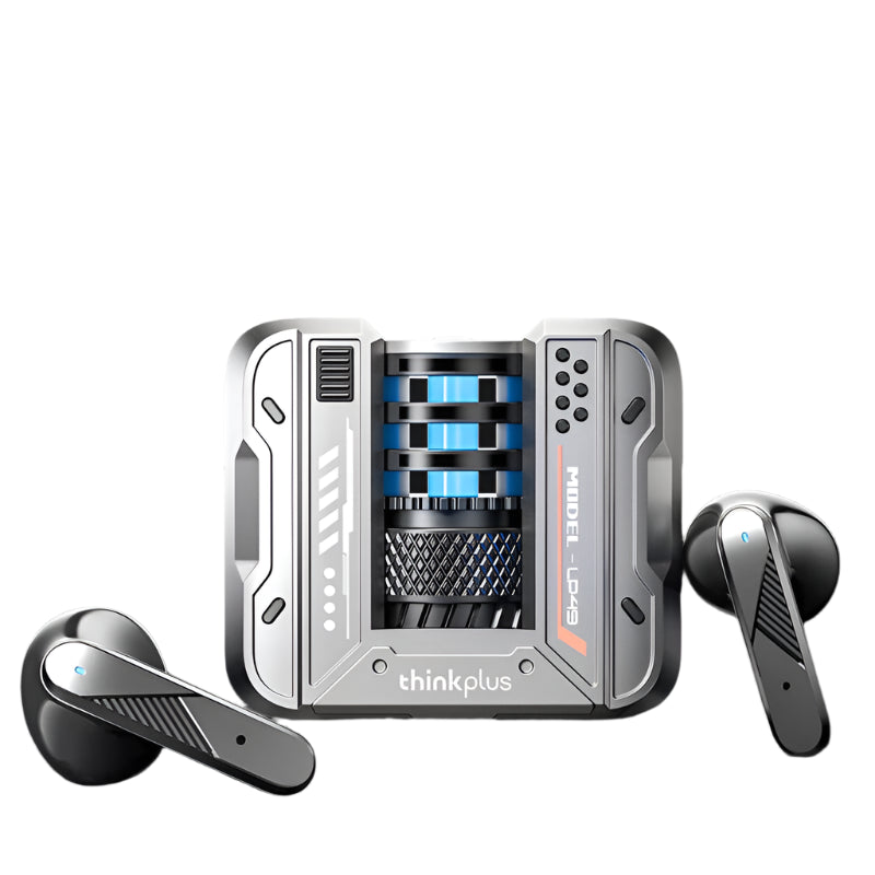 Auricolari Wireless Bluetooth 5.4 TWS – Modalità Dual Gaming, Cancellazione del Rumore, Chiamate HD, Ideali per Sport e Musica
