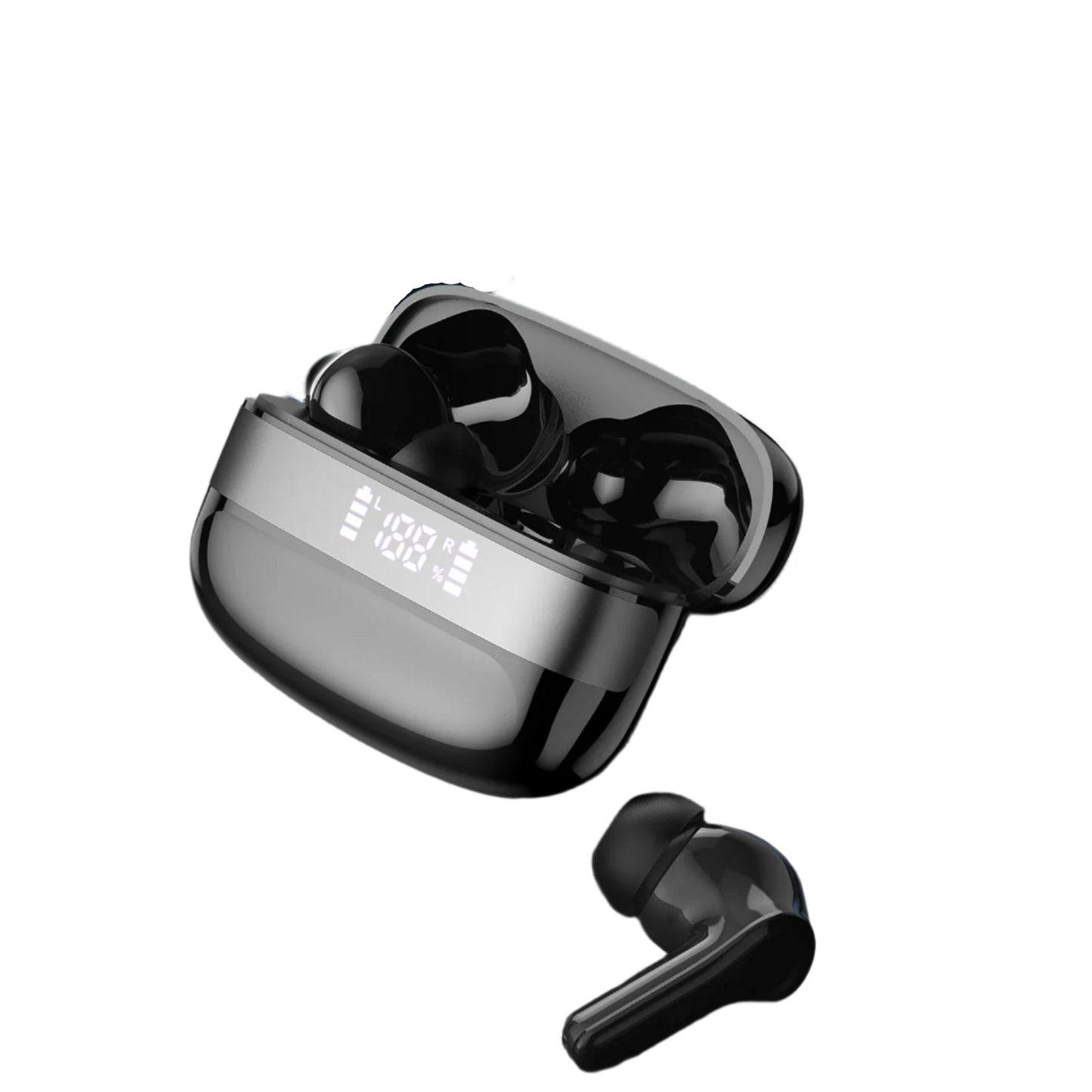 Auricolari Stereo Wireless TWS i90 con Controllo Touch, Riduzione del Rumore e Custodia di Ricarica da 400mAh