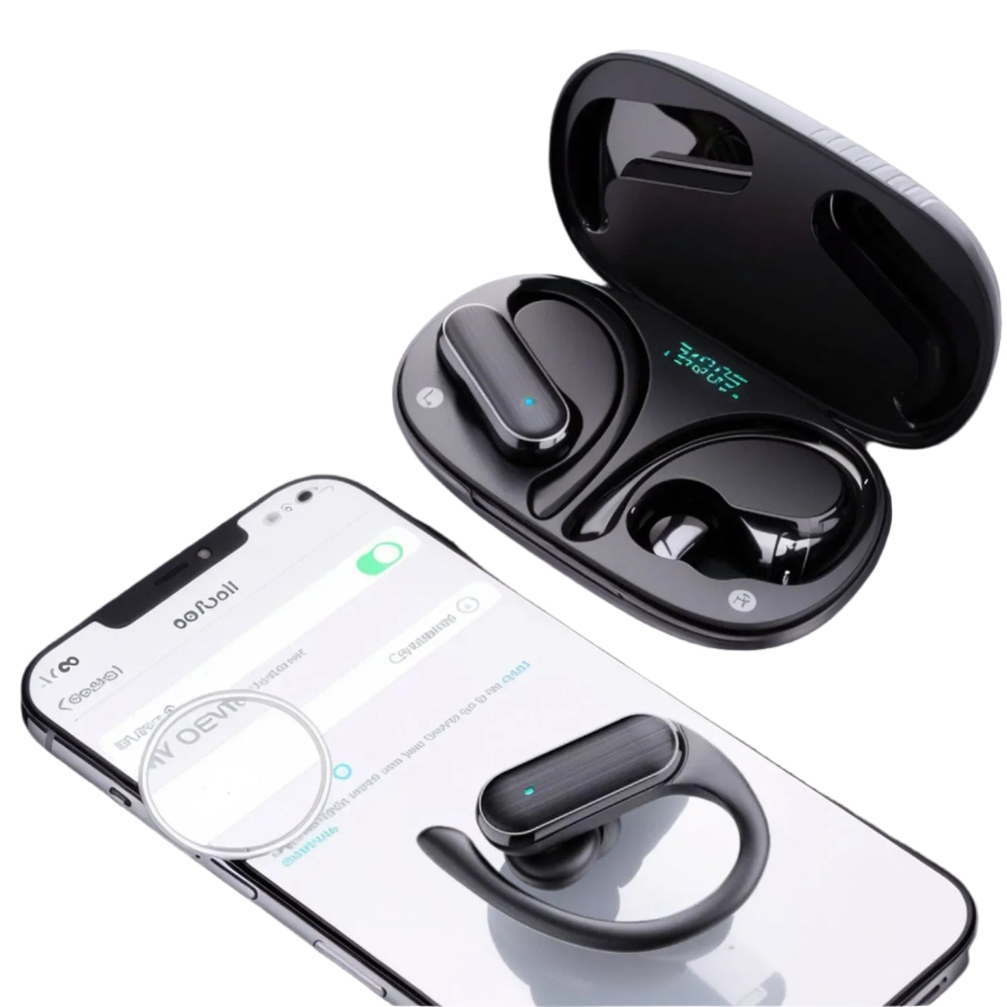Auricolari TWS Bluetooth Wireless con Riduzione Rumore e Audio Hi-Fi