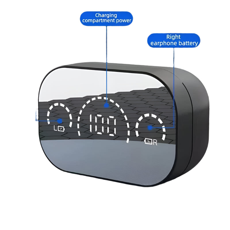 Auricolari Wireless TWS Bluetooth 5.3 YD07 con Controllo Touch, Cuffie HiFi Stereo per Musica, Sport, Chiamate HD e Gaming