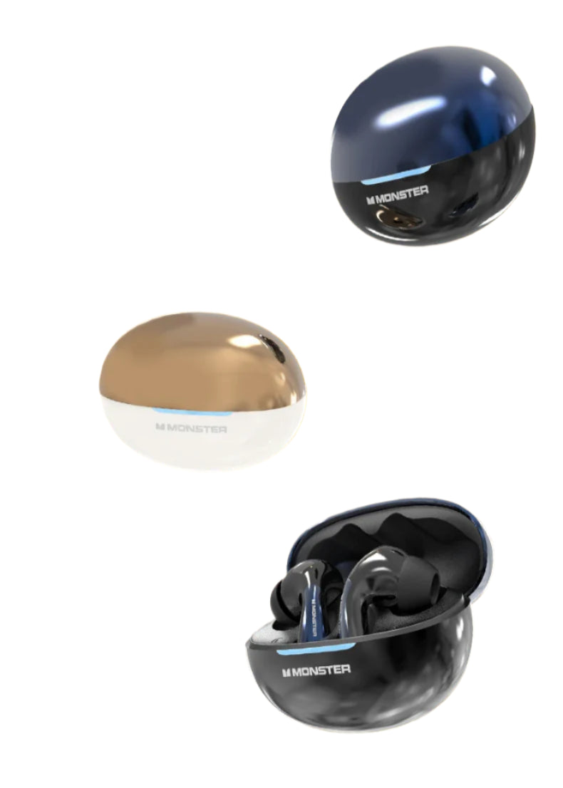Auricolari Bluetooth TWS MQT36 con Bluetooth 5.4, Batteria a Lunga Durata, Riduzione del Rumore ENC, Microfono e Audio HD per Gaming