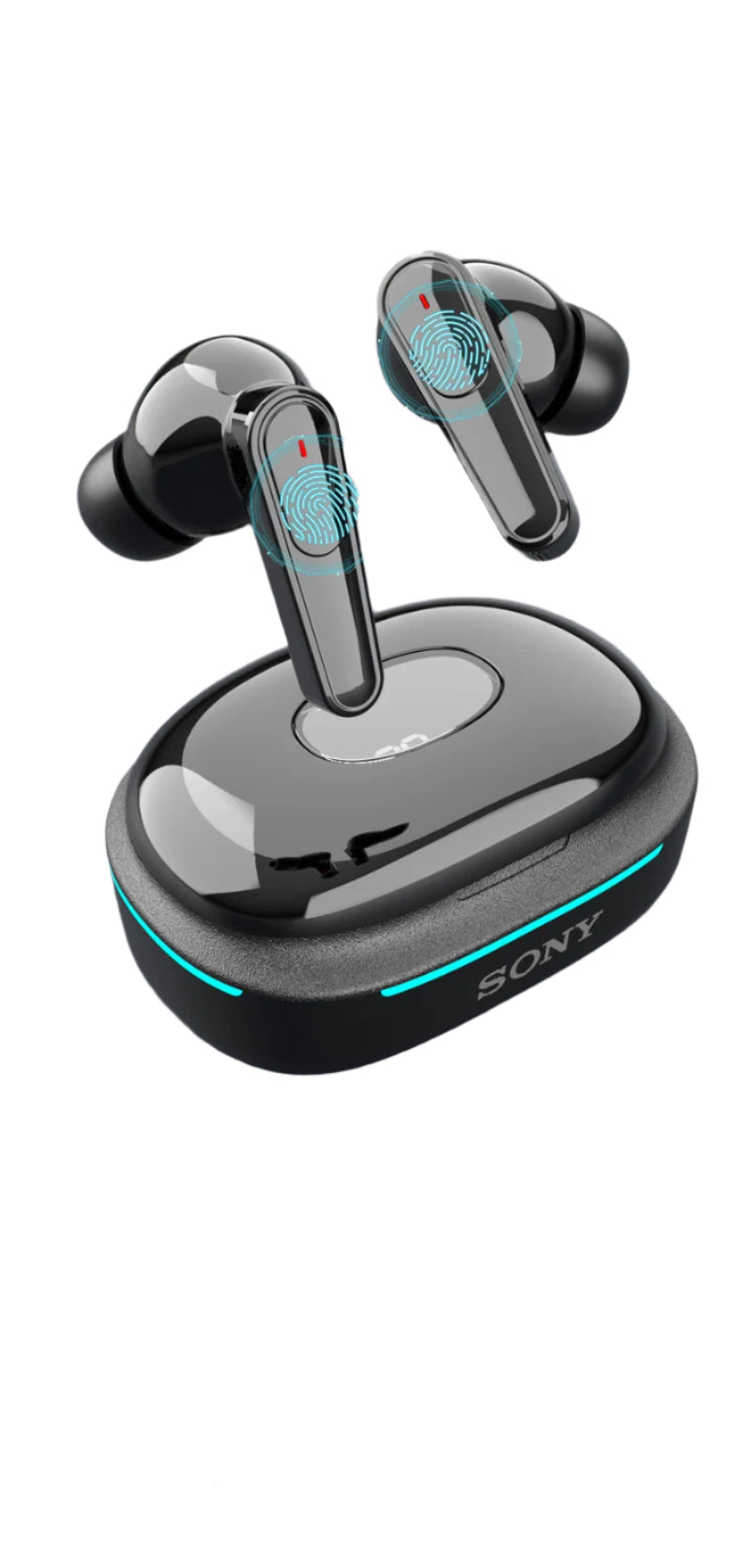 Auricolari Bluetooth Wireless con Display Batteria – Cuffie In-Ear Sportive Impermeabili con Custodia a Conchiglia e Audio Hi-Fi