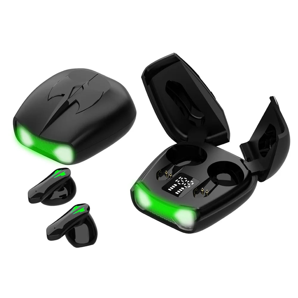 Auricolari TWS Wireless per Gaming a Bassa Latenza, Audio di Qualità e Batteria a Lunga Durata