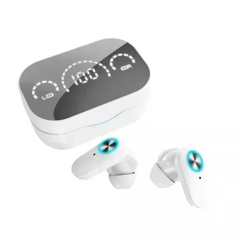 Auricolari Wireless TWS Bluetooth 5.3 YD07 con Controllo Touch, Cuffie HiFi Stereo per Musica, Sport, Chiamate HD e Gaming