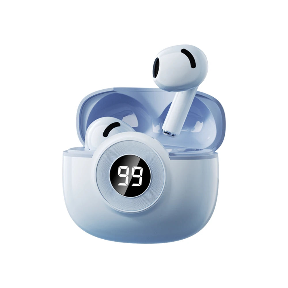 Auricolari Bluetooth 5.4 – In-Ear Wireless, Sportivi, Ideali per Corsa e Gaming, Chiamate HD, Modalità Doppia, con Microfono
