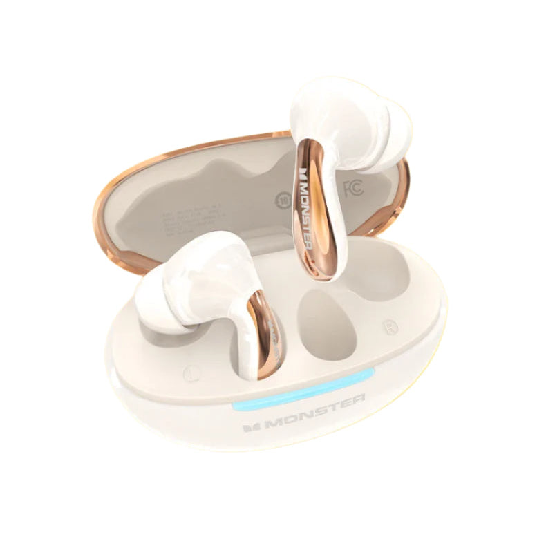 Auricolari Bluetooth TWS MQT36 con Bluetooth 5.4, Batteria a Lunga Durata, Riduzione del Rumore ENC, Microfono e Audio HD per Gaming