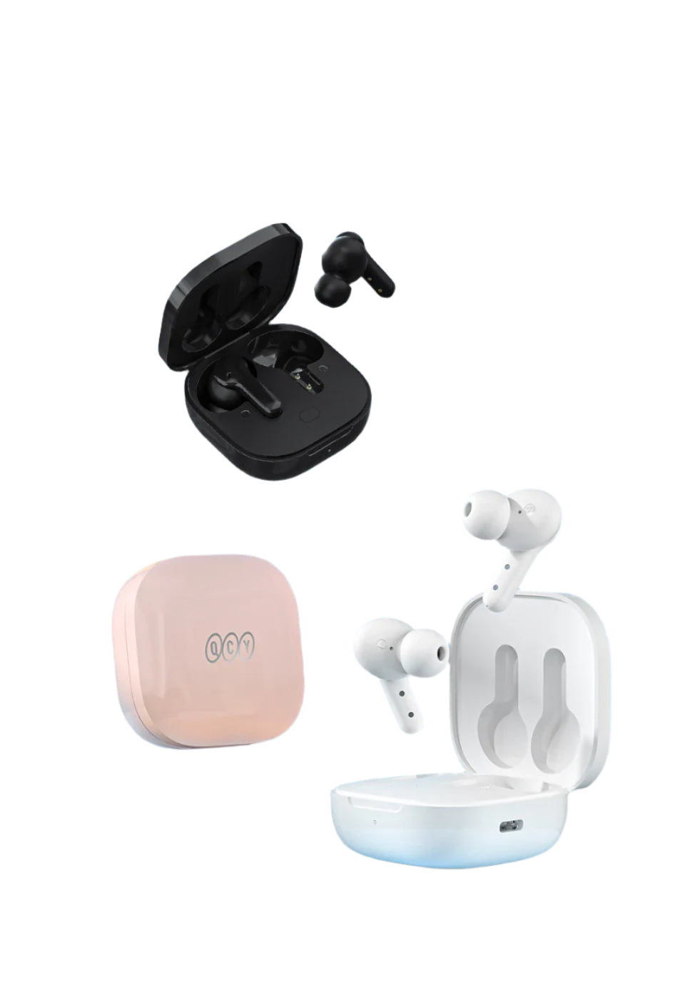 Auricolari Wireless T13 Bluetooth 5.1 con 4 Microfoni, Chiamate HD, 40h Autonomia, Controllo Touch