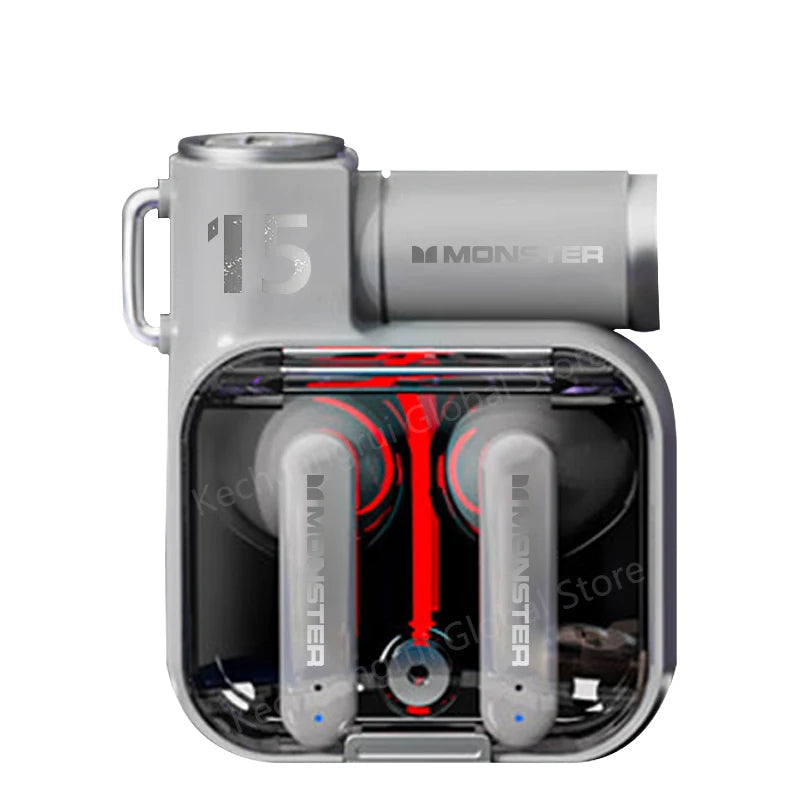 Auricolari Bluetooth Wireless Gaming TWS con Design RGB e Latenza Bassa