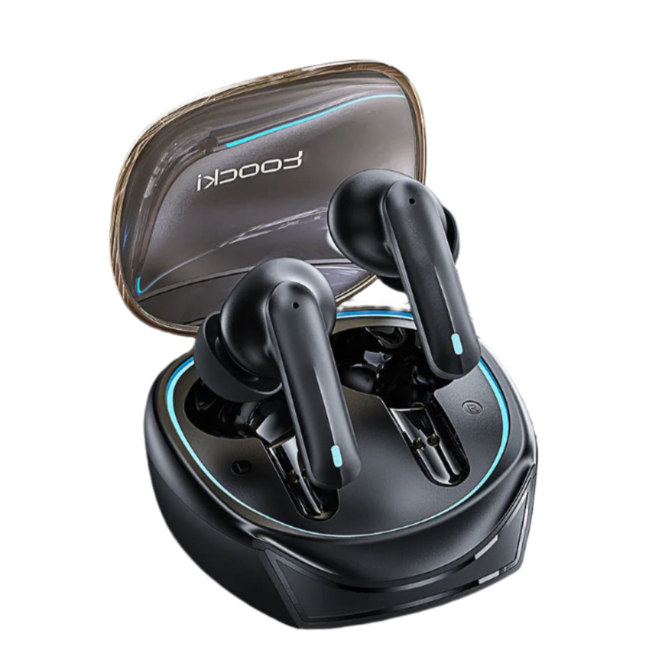 Auricolari Bluetooth 5.3 TWS In-Ear, Impermeabili, con LED, 40H di Autonomia, Bassa Latenza 35ms e Microfono