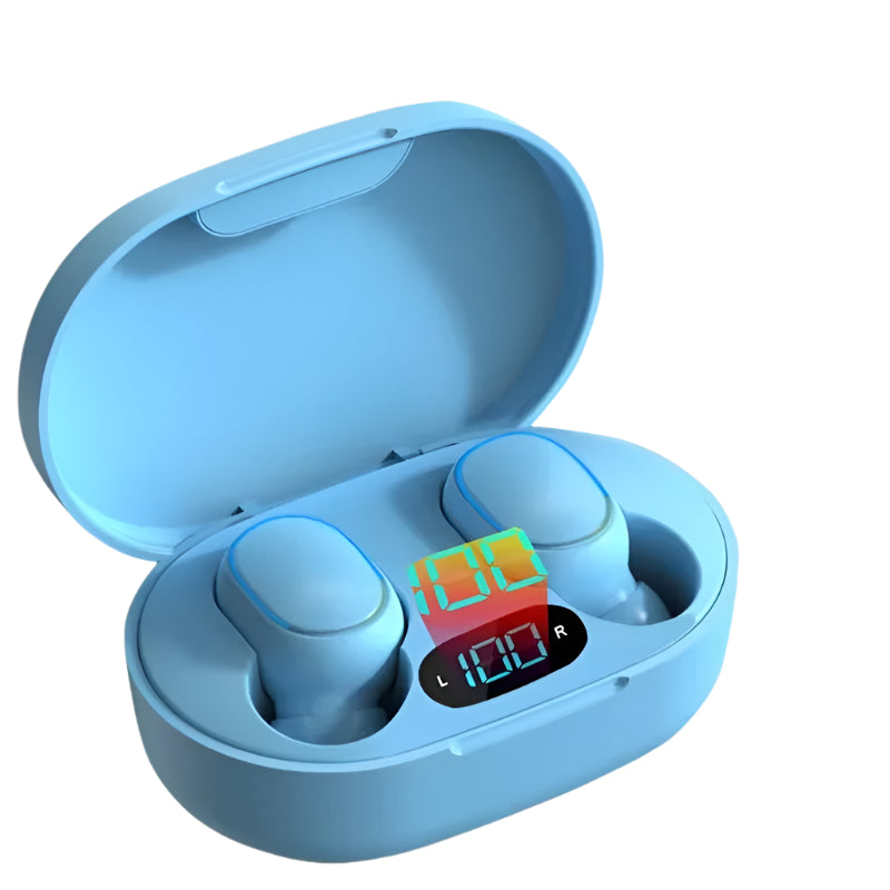 Auricolari Bluetooth TWS E7S Wireless con Microfono, Audio Stereo HiFi, Mini, Sportivi con Cancellazione del Rumore – Compatibili con Smartphone