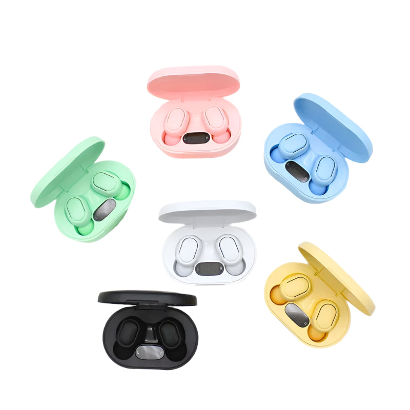 Auricolari Bluetooth TWS E7S Wireless con Microfono, Audio Stereo HiFi, Mini, Sportivi con Cancellazione del Rumore – Compatibili con Smartphone