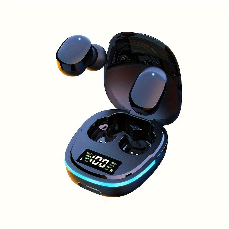 Auricolari Wireless TWS – In-Ear con Display LED, Controllo Touch, Ideali per Sport, Musica e Gaming, Compatibili con iOS e Android