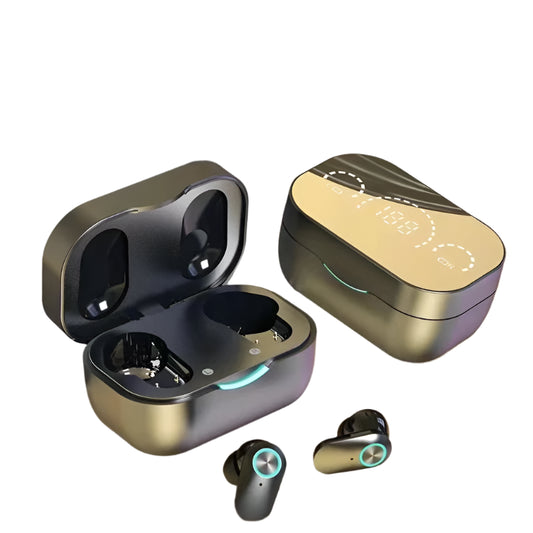 Auricolari Wireless TWS Bluetooth 5.3 YD07 con Controllo Touch, Cuffie HiFi Stereo per Musica, Sport, Chiamate HD e Gaming