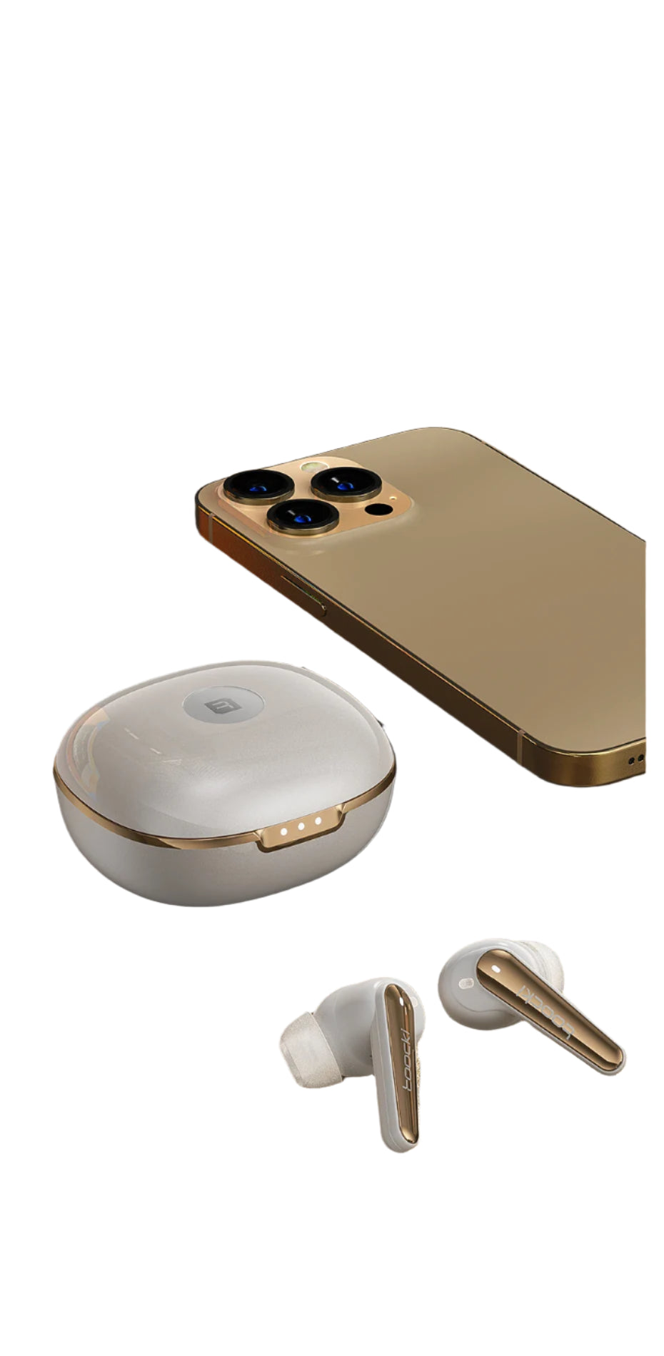 Auricolari Bluetooth Cancellazione del Rumore, Impermeabili, Wireless, Stereo 3D, Auricolari con Microfono
