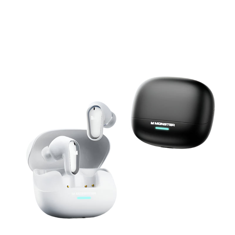 Auricolari Wireless Bluetooth 5.4 – Audio Hi-Fi, Modalità Gaming, Microfono, Batteria a Lunga Durata
