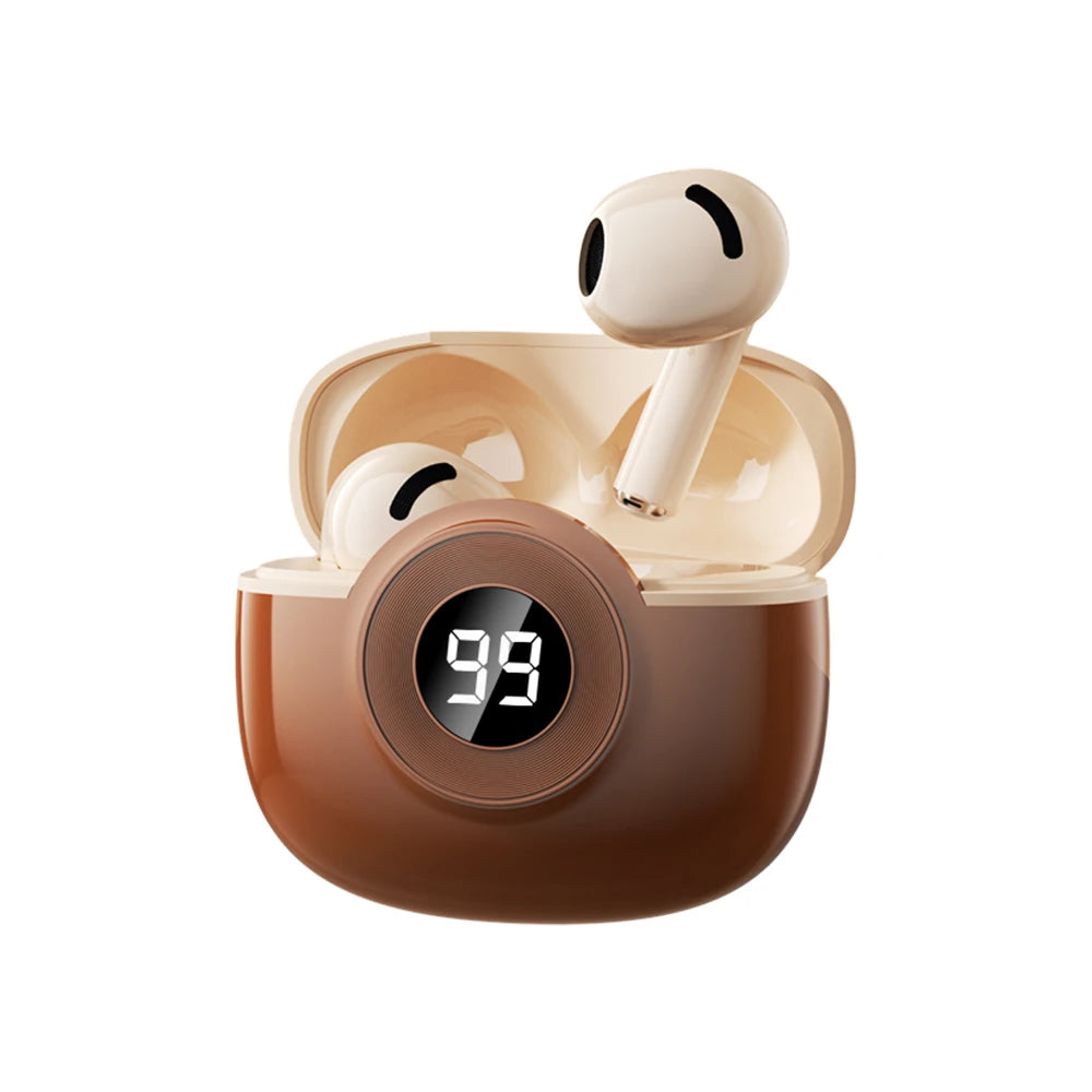 Auricolari Bluetooth 5.4 – In-Ear Wireless, Sportivi, Ideali per Corsa e Gaming, Chiamate HD, Modalità Doppia, con Microfono
