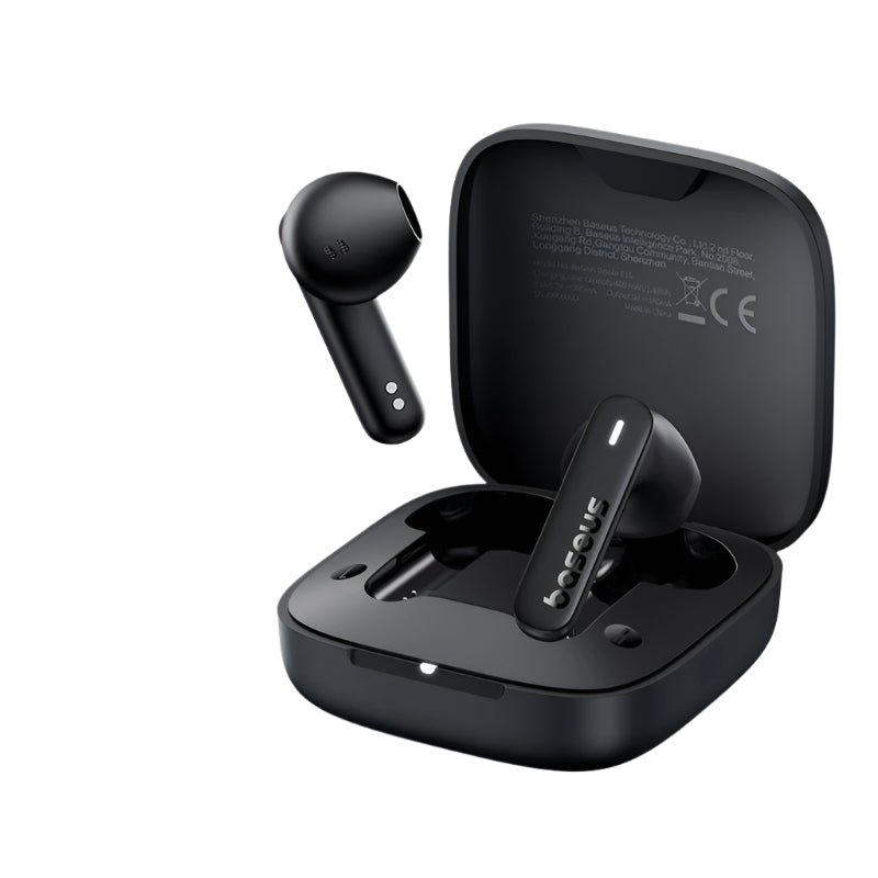 Auricolari Wireless E16 Bluetooth 5.3 con 30h di Autonomia, IPX4 Impermeabili, Controllo Touch