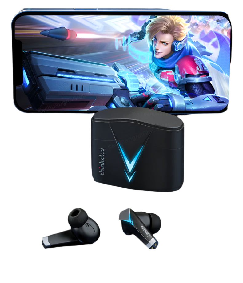 Auricolari TWS da Gaming con Cancellazione del Rumore – Cuffie Wireless Bluetooth con Audio Hi-Fi, Modalità Doppia, Ideali per Musica e Videogiochi