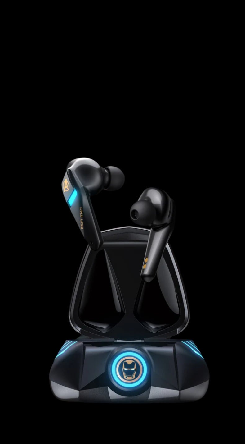 Auricolari Wireless BTMV15 Bluetooth con Riduzione del Rumore, Impermeabili, per Sport e Gaming, Lunga Durata della Batteria