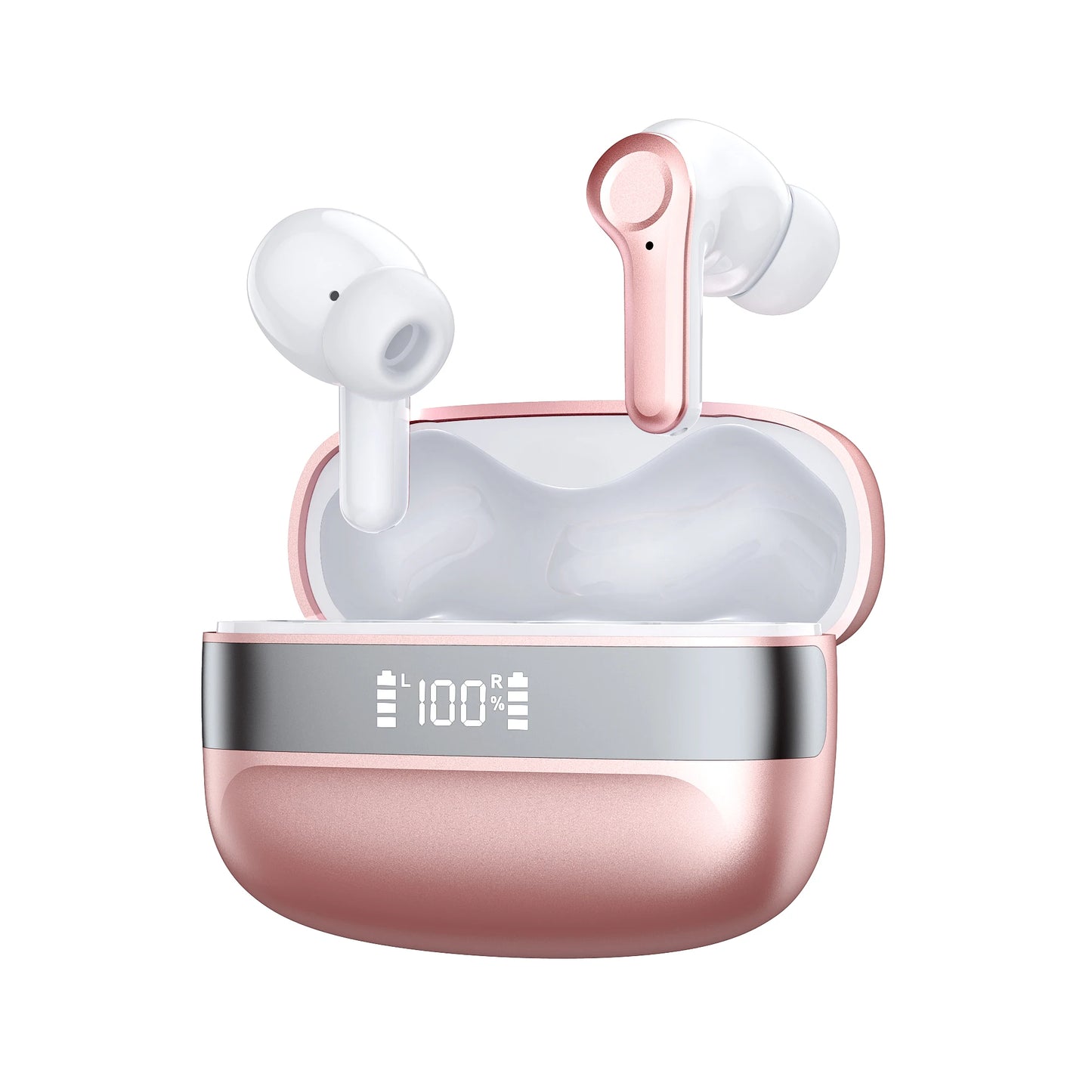 Auricolari Stereo Wireless TWS i90 con Controllo Touch, Riduzione del Rumore e Custodia di Ricarica da 400mAh