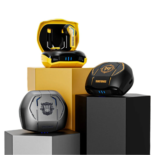 Auricolari Bluetooth 5.3 TWS con Riduzione del Rumore a Doppia Modalità, Audio HiFi, Connessione Stabile, Ideali per Gaming e Musica