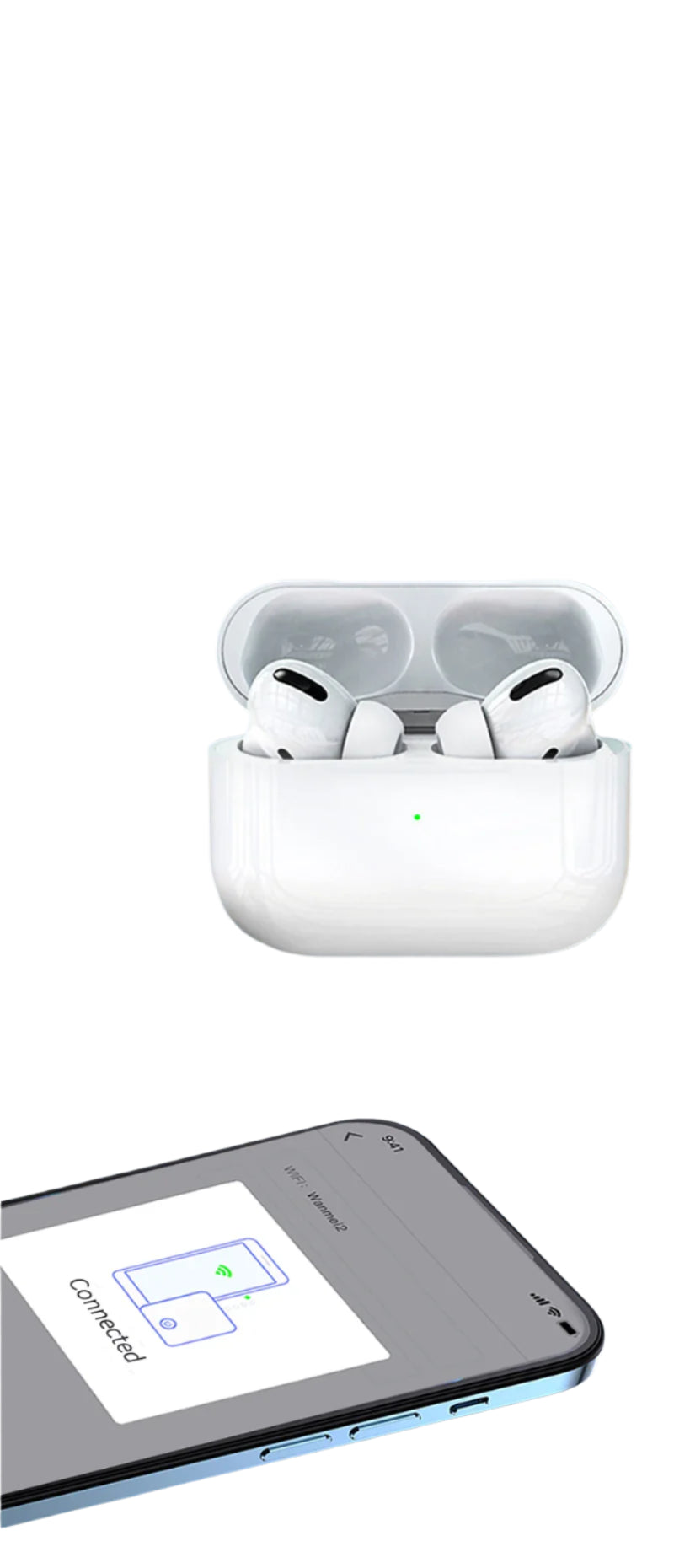 Auricolari Wireless Bluetooth Pro – Suono HiFi, Bassa Latenza, Ideali per iPhone e Android