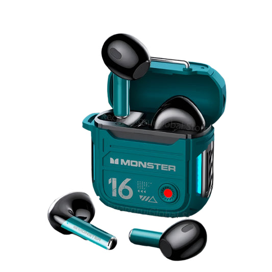 Auricolari Bluetooth 5.3 con Design Meccanico, Cancellazione del Rumore, Headset per Gamer, Auricolari Sportivi TWS