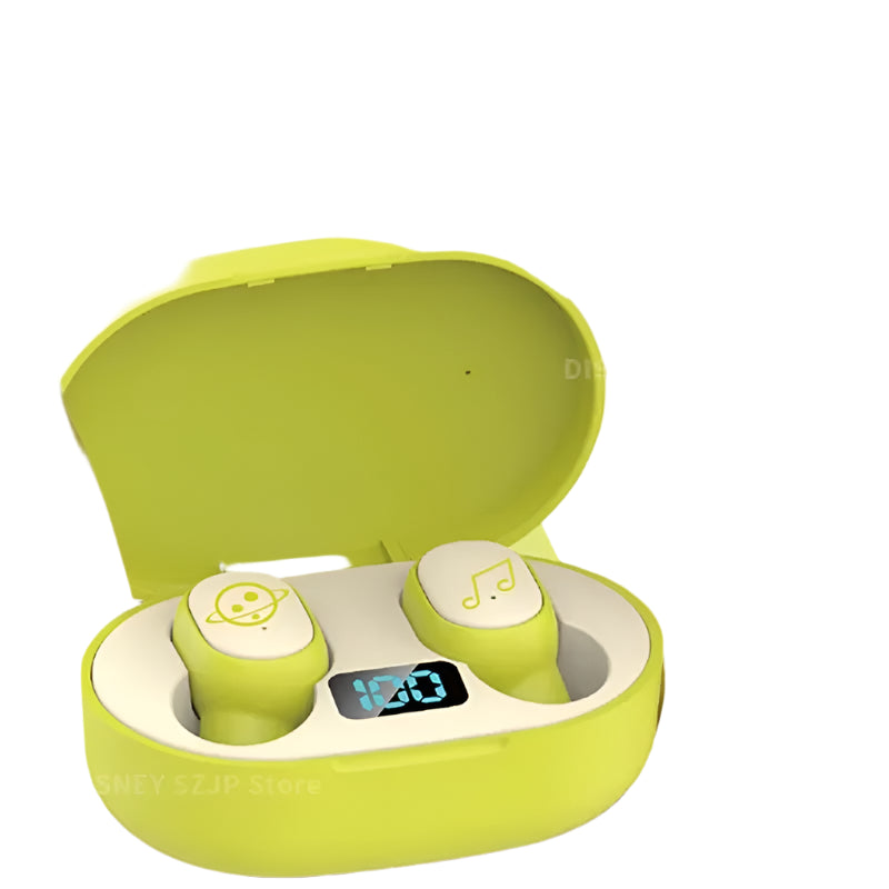 Auricolari Bluetooth 5.3 E6S, Suono HIFI, Riduzione Rumore, Lunga Durata Batteria