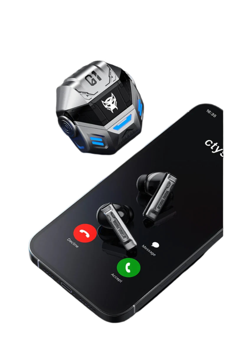 Auricolari Wireless TF-T36 con Riduzione del Rumore, Chiamate in HD, Bluetooth, Doppia Modalità e Audio Surround HiFi